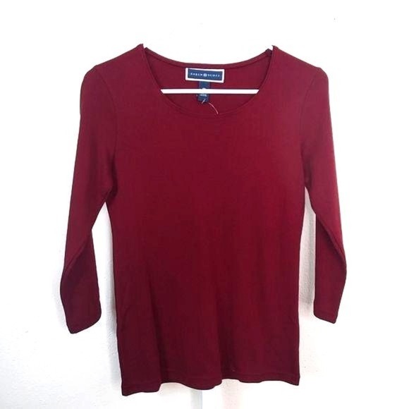 Karen Scott Petite Top - Picture 1 of 2